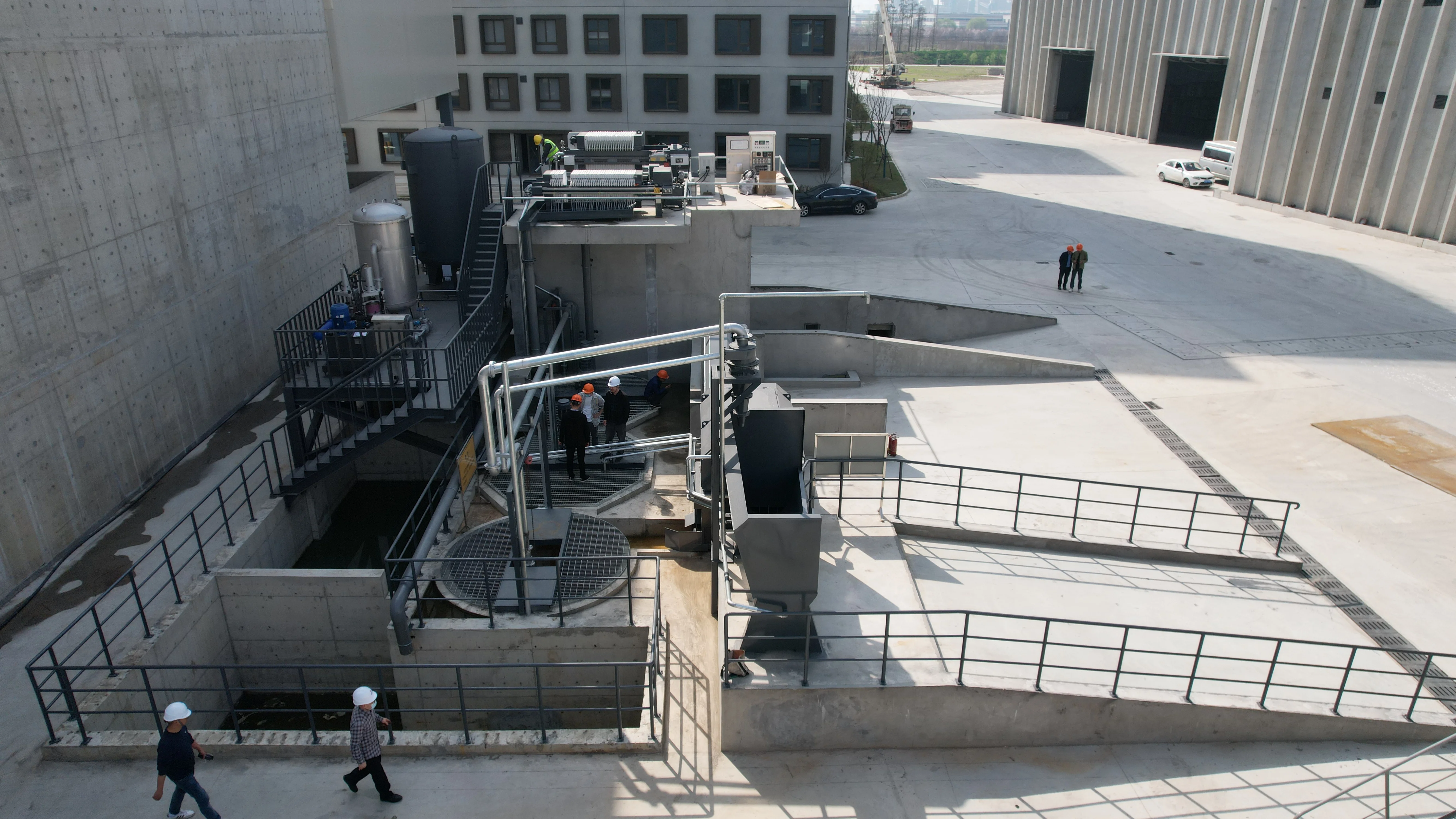 Impact et Reuse de Wastewater ex concreto Batching Plantarum